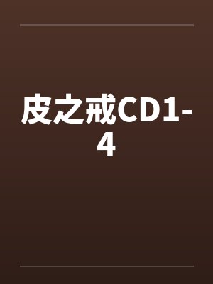 皮之戒CD1-4